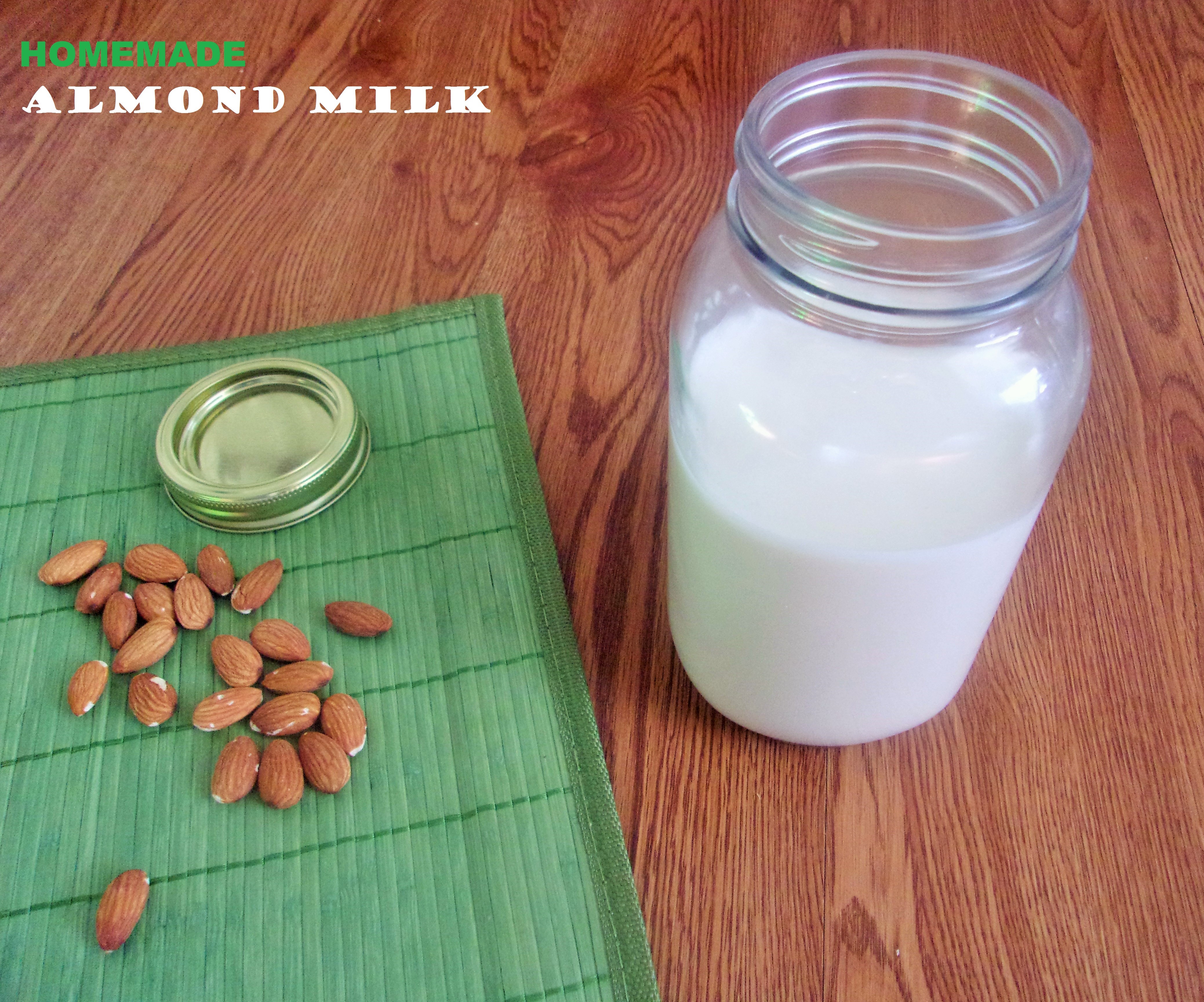 Homemade Almond Milk